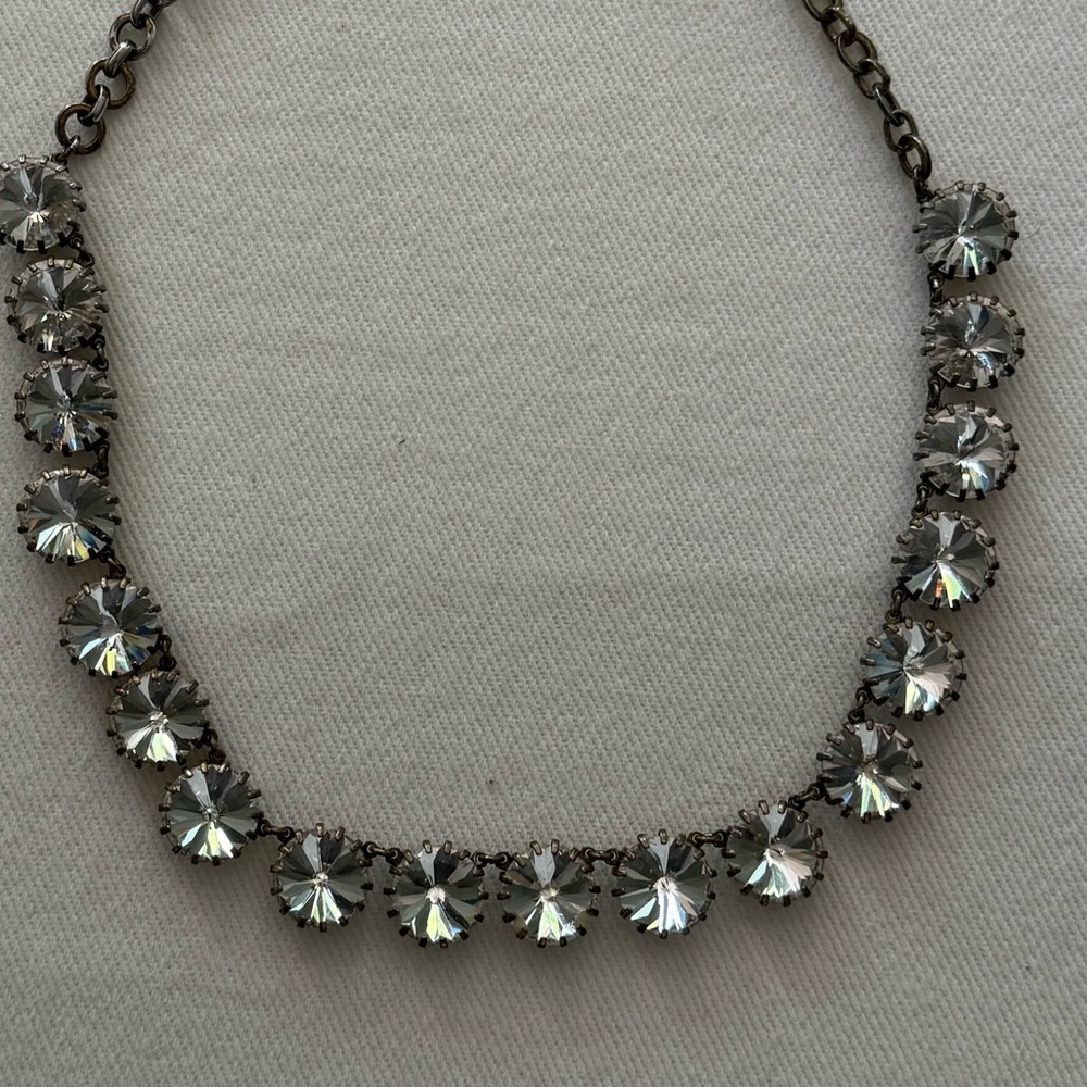 J.crew Crystal Venus Flytrap Necklace
